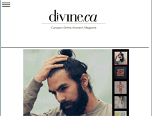Tablet Screenshot of divine.ca
